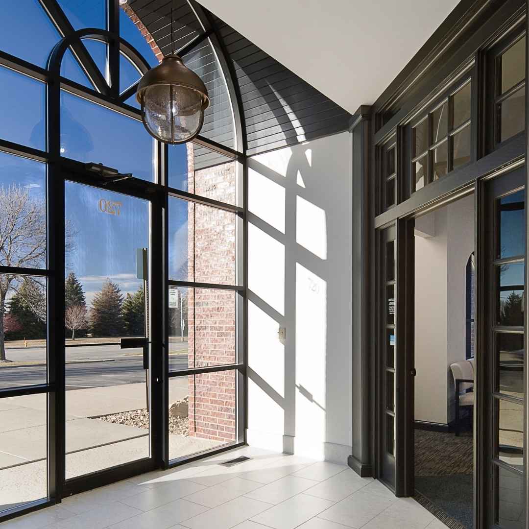 Dental Care Associates Renovated Entryway